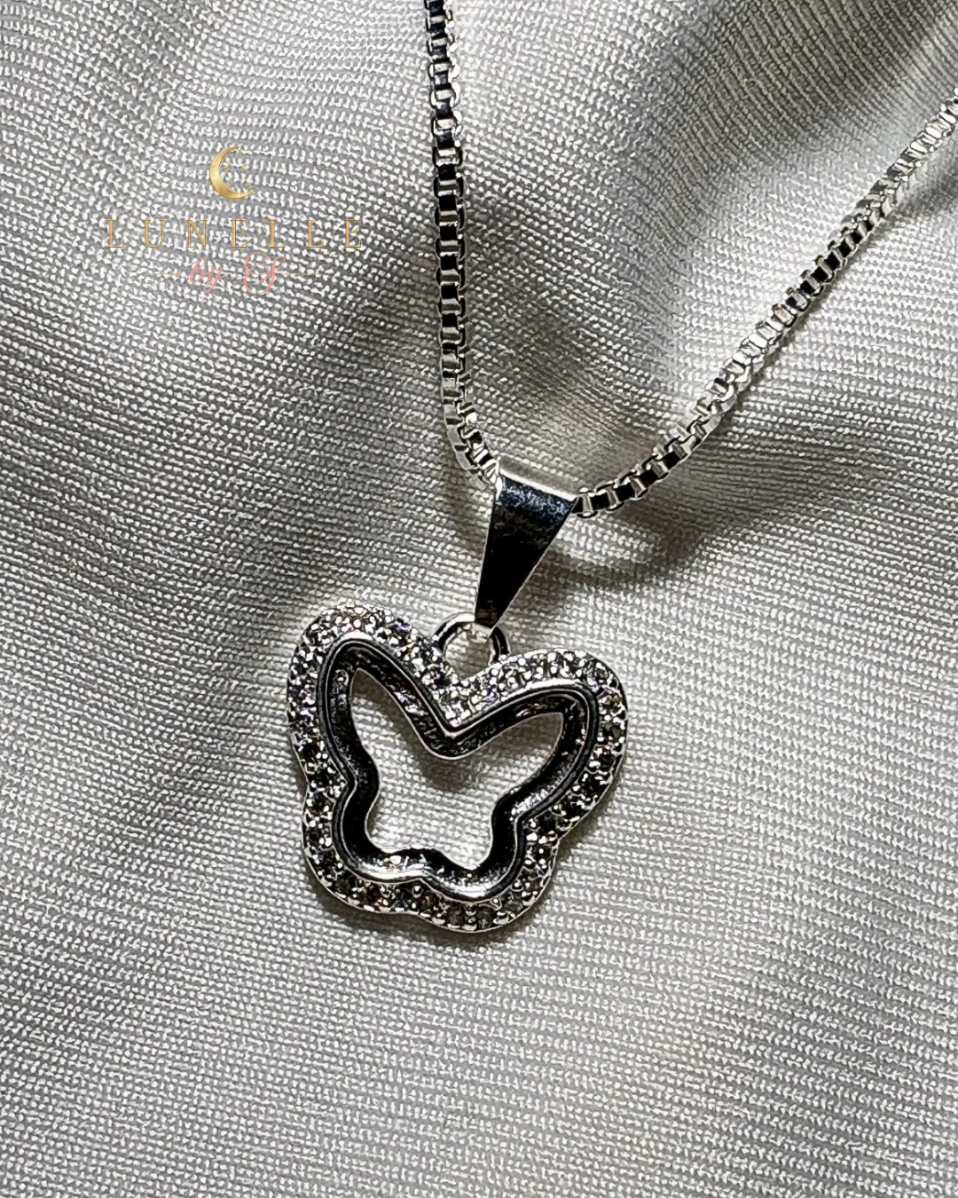 Collar Butterfly Aura • Plata 925