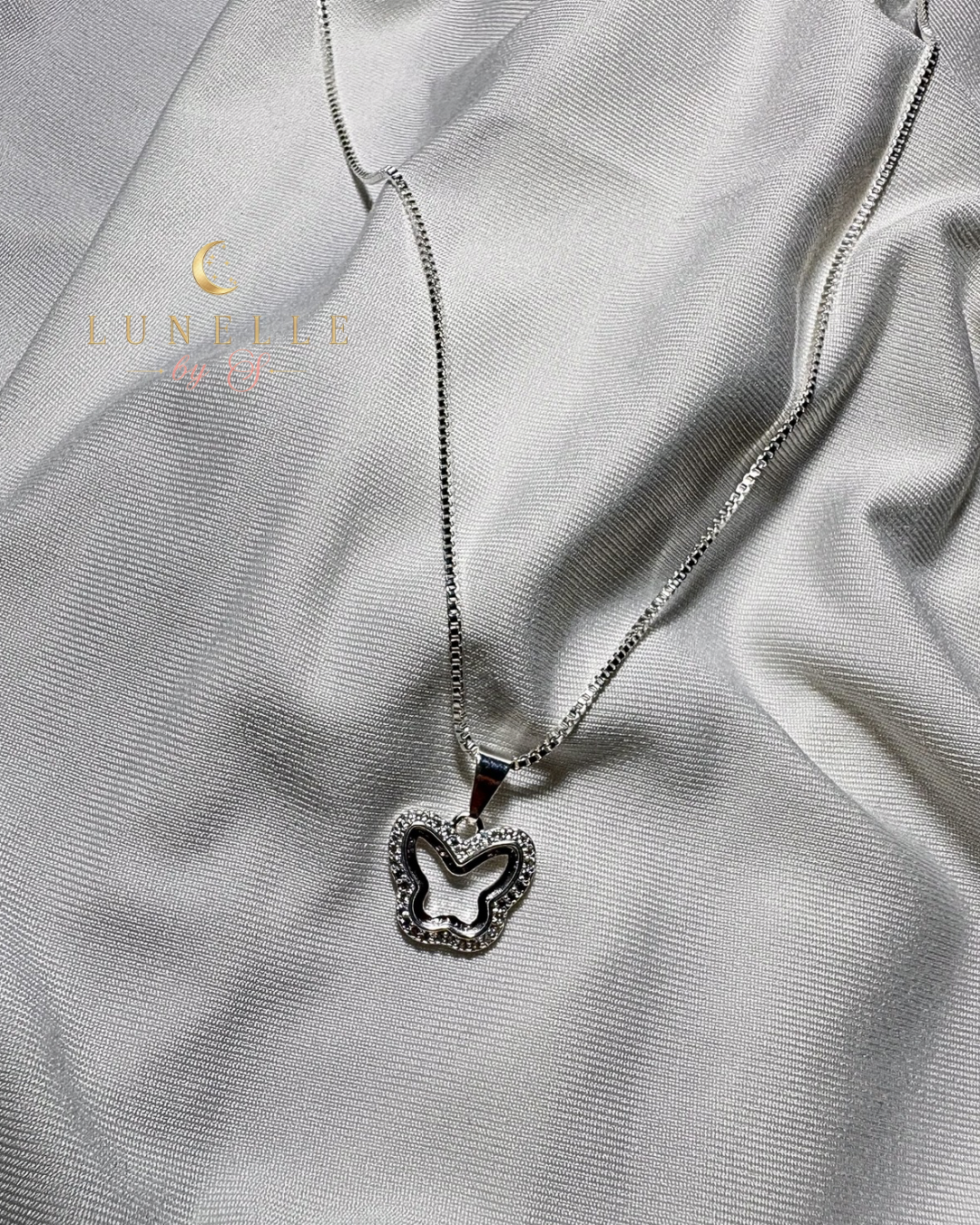 Collar Butterfly Aura • Plata 925