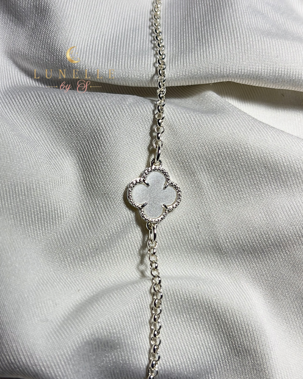 Pulsera Clover • Plata 925