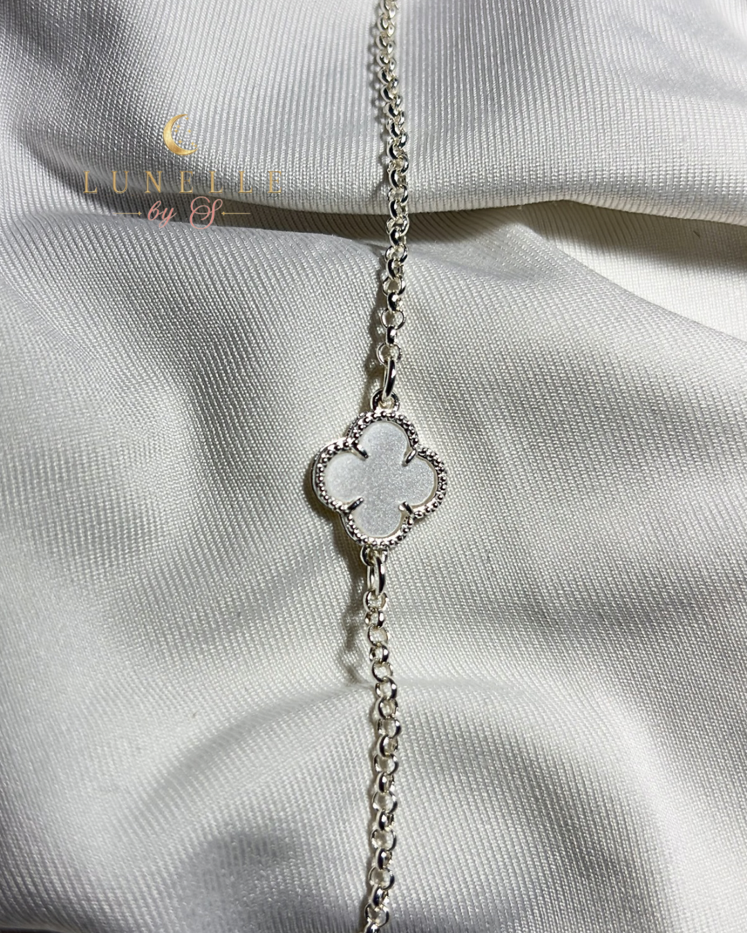 Pulsera Clover • Plata 925