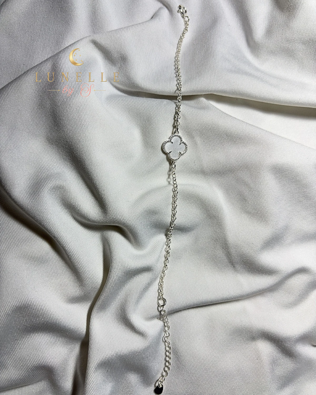 Pulsera Clover • Plata 925