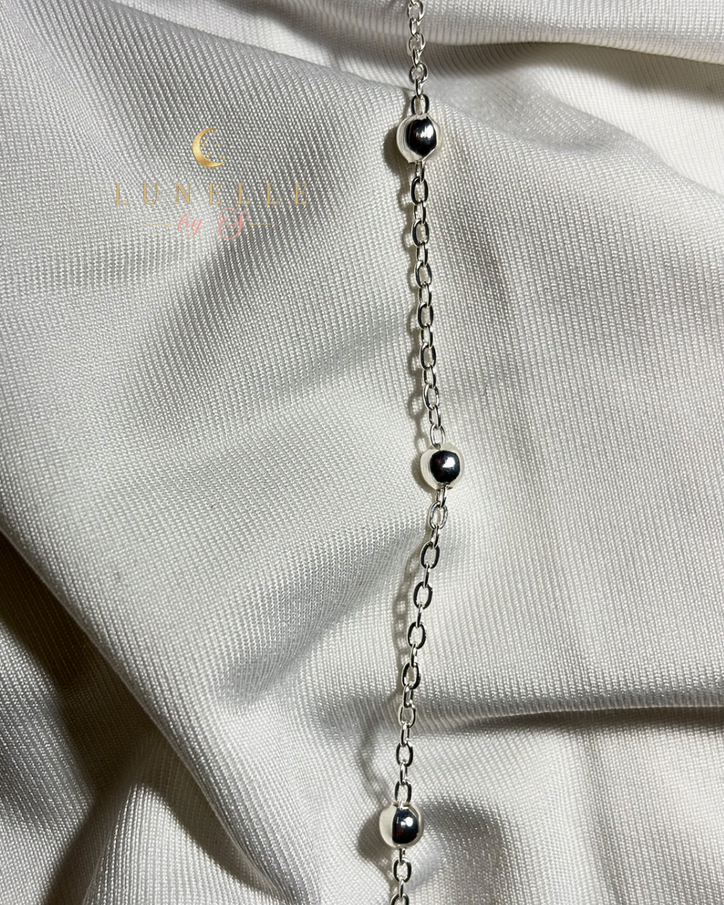 Pulsera Luna Perlée • Plata 925