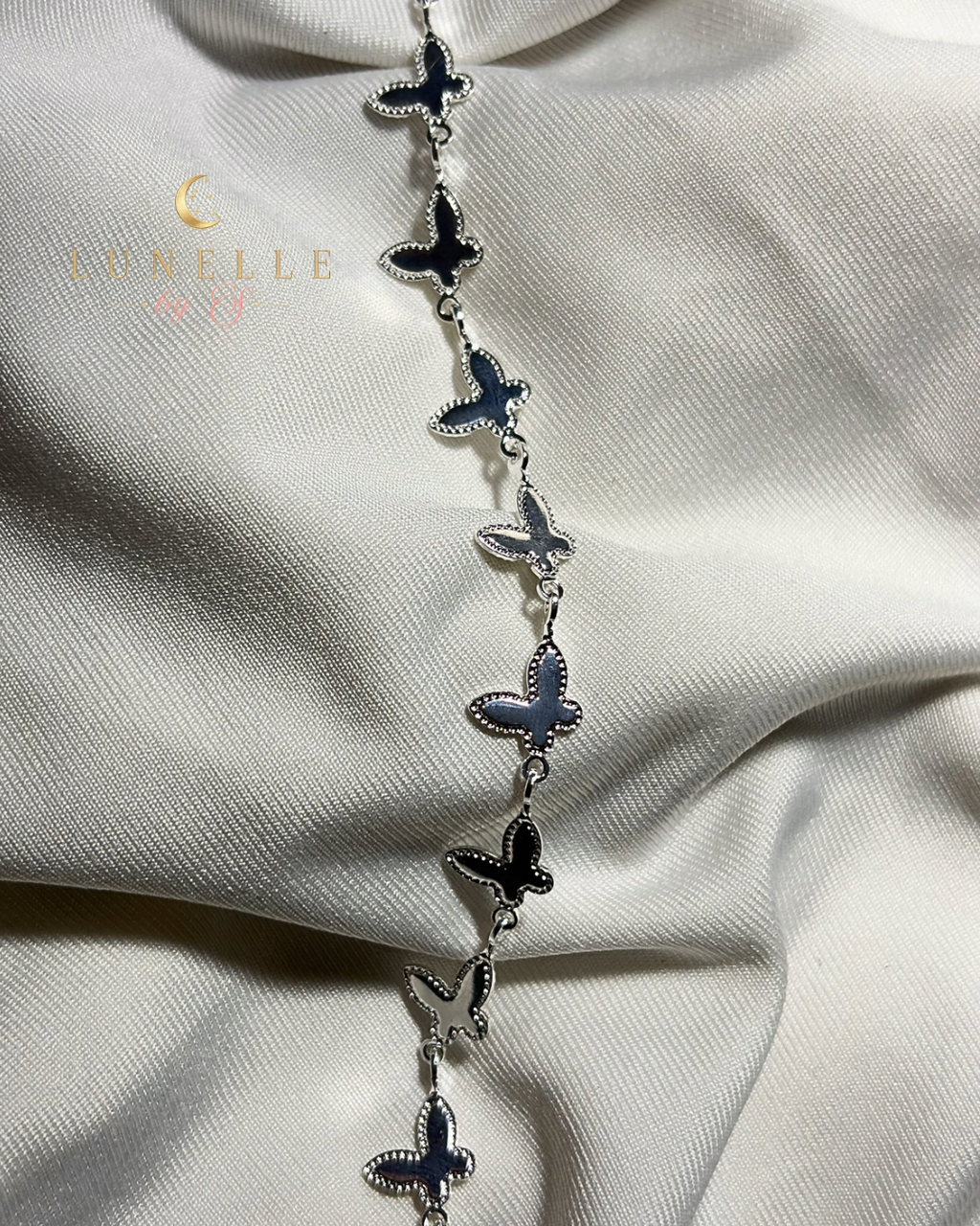 Pulsera Mariposas Elegance • Plata 925